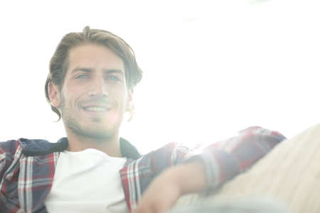 portrait of a successful young man.の写真素材