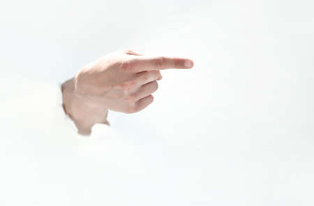 close up.hand showing thumb up.の写真素材