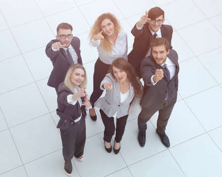group of confident business peopleの写真素材