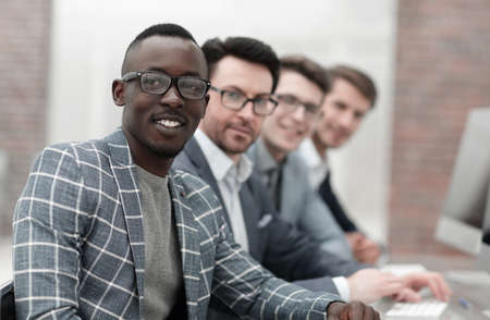 portrait of an international business team