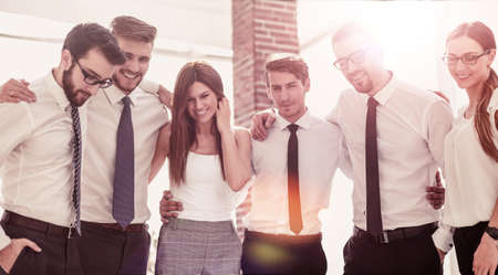 portrait of a successful business team