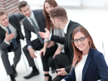 Business people conference and meeting in modern officeの写真素材