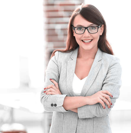 successful business woman in the office