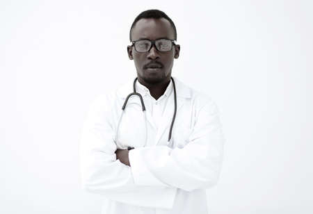 portrait of a successful young doctor