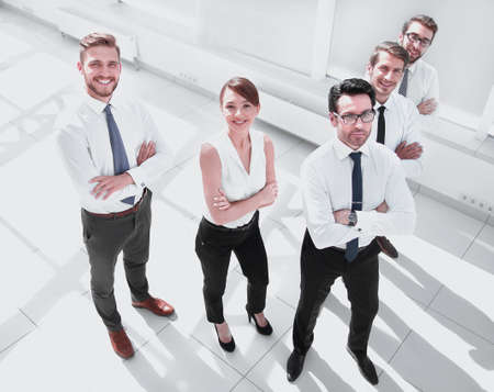 top view.successful business teamの写真素材