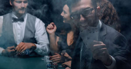 background image. game of poker.の写真素材