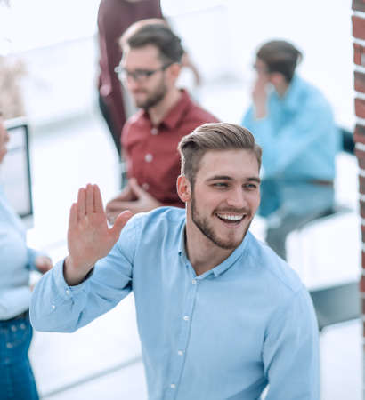 Image of business people working at meeting.の写真素材
