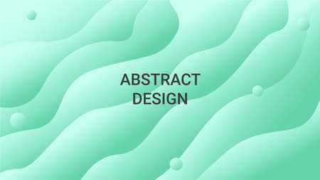 Modern abstract wallpaper, with wave shape and gradient color composition.のイラスト素材
