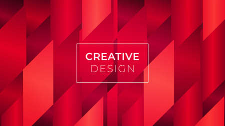 Creative modern abstract background, with geometric shape and gradient color. Design for banner, wallpaper, presentation etc.のイラスト素材