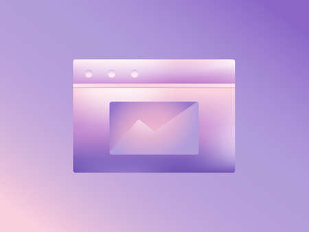 Website vector illustration, device flat design. Can use for presentation, icon, infographic, banner...