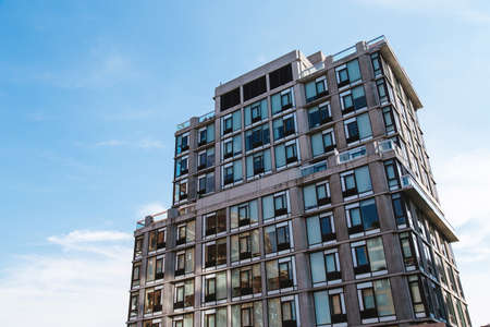 Building exterior deatil close up, Midtown Manhattan, New York City, United Statesのeditorial素材