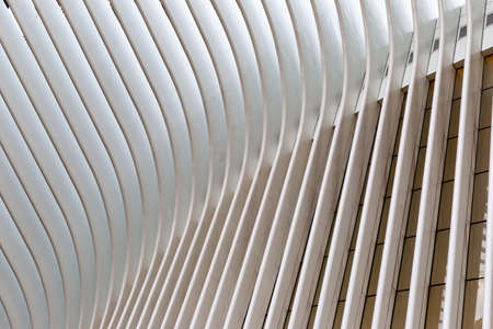 New York City / USA - JUN 20 2018: Oculus in the Financial District of Lower Manhattan in New York...