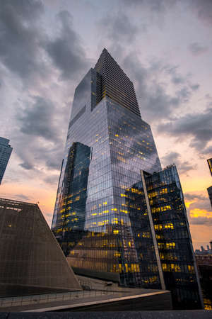 New York City - USA - Jul 2 2019: 30 Hudson Yards is a super-tall mixed use building in New York...