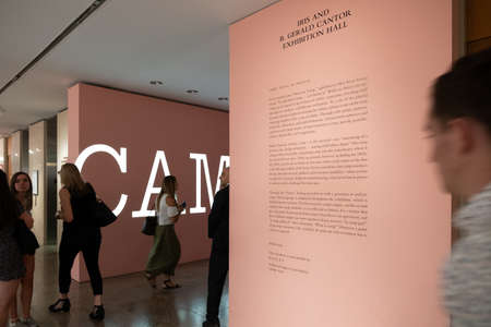 New York NY - USA - Jul 30 2019: Exhibition of CAMP Notes on Fashion in Metropolitan Museum of Art in New York City is a NYC landmark which and is the largest art museum in the United States.のeditorial素材