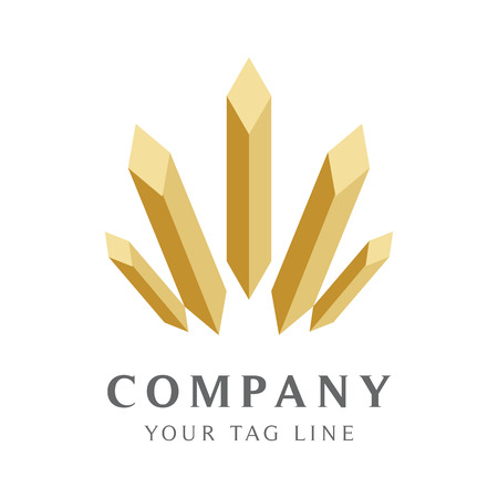 Luxury logo template for the property business.のイラスト素材