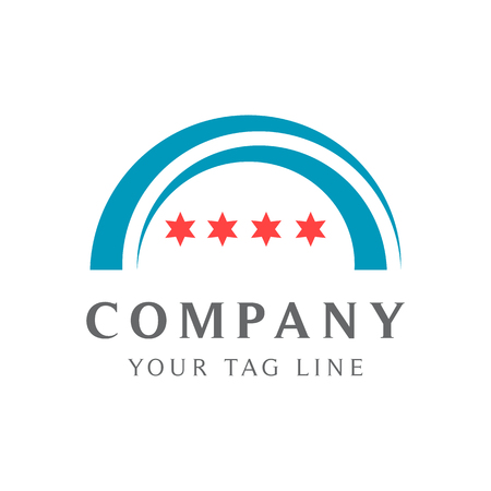 Logos template for activities in the theater.のイラスト素材