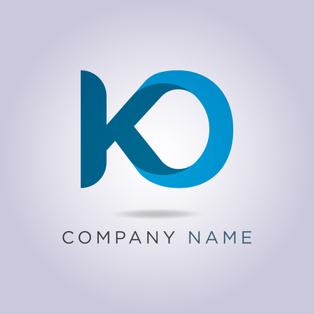 K letter logo template for your business and company.のイラスト素材