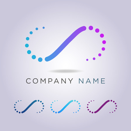 logo letter C template in the form of bone shaving for your business and company.のイラスト素材
