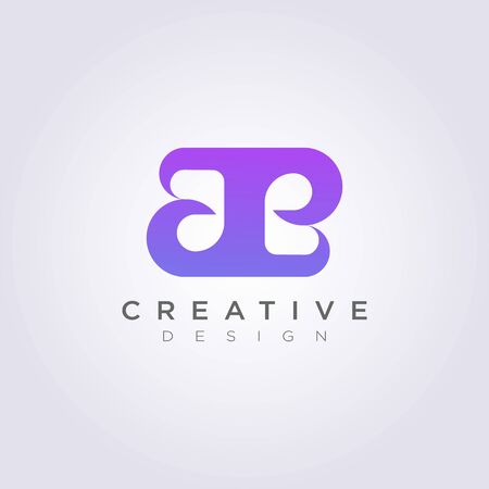 Beauty and Luxury Vector Illustration Design Clipart Symbol Logo Template.のイラスト素材