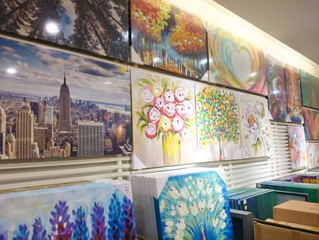 MELAKA, MALAYSIA, 07 FEBRUARY 2018 : A view in Kaison at Mahkota Parade Melaka. Kaison is a most popular and well known company sold a decoration item for urban style homeのeditorial素材