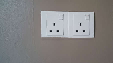 A wall point plug for domestic housing