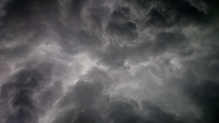 Dark cloud sky. Heavy cloud before rain