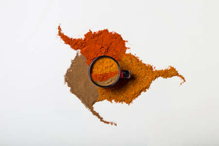 cooking spiceの写真素材