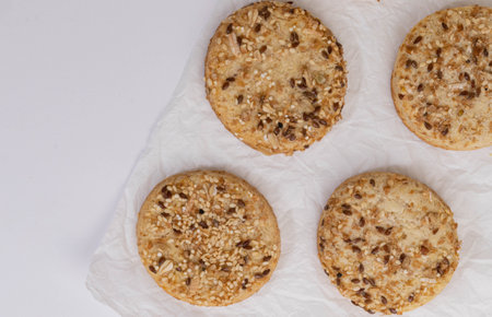 rich cookies baked with natural ingredients