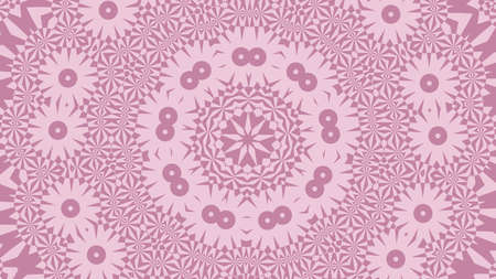 Abstract monochrome decor background of a geometric recursion pattern with a concentric structure.