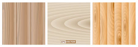set of realistic wooden floor or wooden parquet interior. eps vectorのイラスト素材