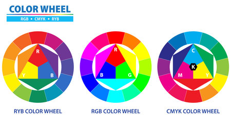 Colorful circular diagram. Infographic design elements. Vector illustration.のイラスト素材