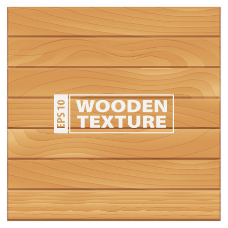 Wooden texture. Vector illustration for your design. Eps 10.のイラスト素材