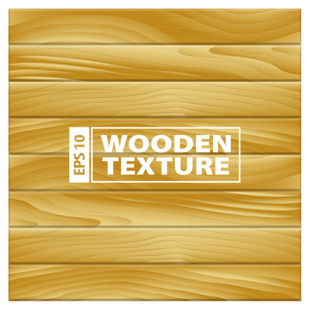 Wooden texture. Vector illustration for your design. EPS 10.のイラスト素材
