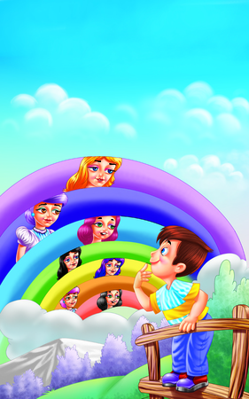 Rainbow Rhymeの写真素材