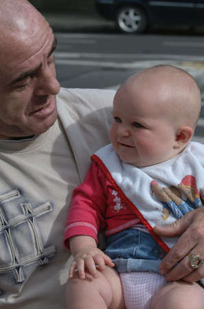 Father & Sonの写真素材