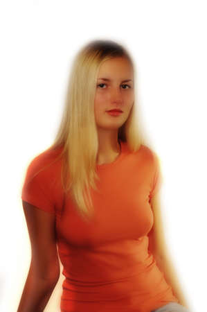 Model Orangeの写真素材