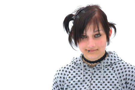 Punk Modelの写真素材