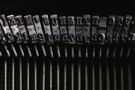 Typewriter Keysの写真素材