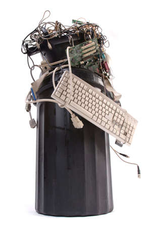 Old Computer Partsの写真素材