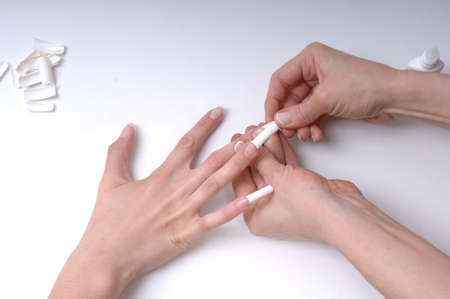Acrylic Nailsの写真素材