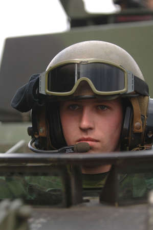 Tank Driverの写真素材