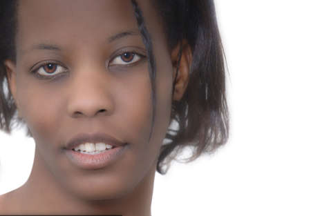 Black African Modelの写真素材