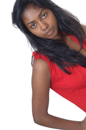 Gorgeous Fresh Faced Fashion Modelの写真素材