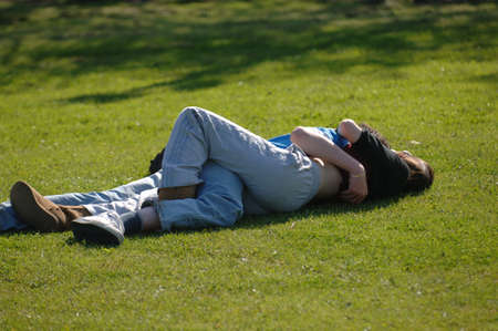 Teen Models Photographed in Natural Lightの写真素材