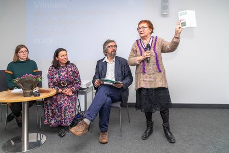 VILNIUS, LITHUANIA - FEBRUARY 23, 2019: The four-day 20th International Vilnius Book Fairのeditorial素材