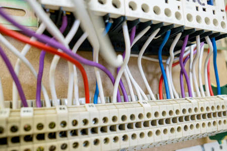 Electrical wiresの写真素材