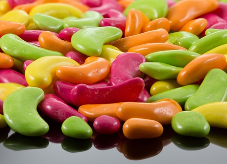 Closeup of colorful candy