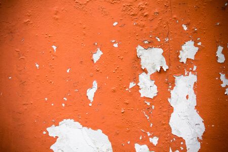 Wall with peeling paint の写真素材