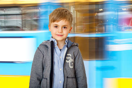 Portrait of childの写真素材