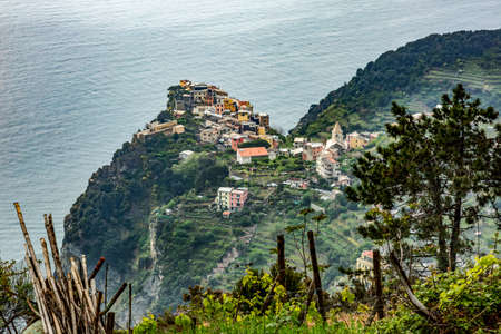 CinqueTerre, world cultural heritage on the Italian Mediterranean coast